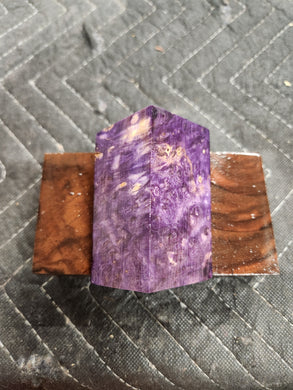 Stabilized Box Elder Burl Bottlestopper