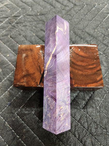 Stabilized Pen Blank Box Elder