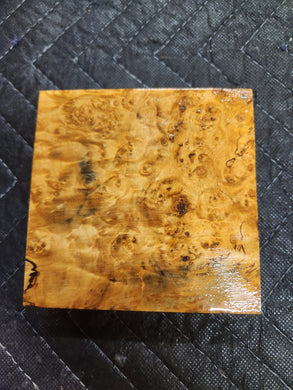 Stabilized Box Elder Burl Turkey Pot