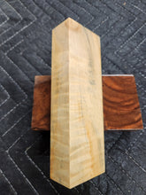 Horse Chestnut Curly Knife Scale