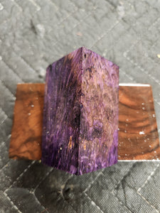 Stabilized Box Elder Burl Bottlestopper