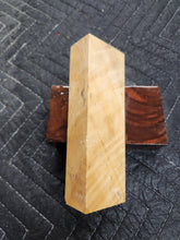 Horse Chestnut Curly Knife Scale