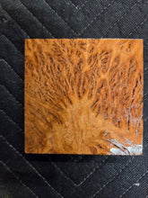 Yellow Box Burl Turkey Pot