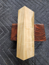 Horse Chestnut Curly Knife Scale