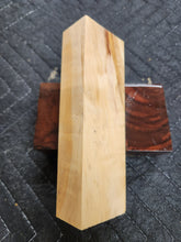 Horse Chestnut Curly Knife Scale