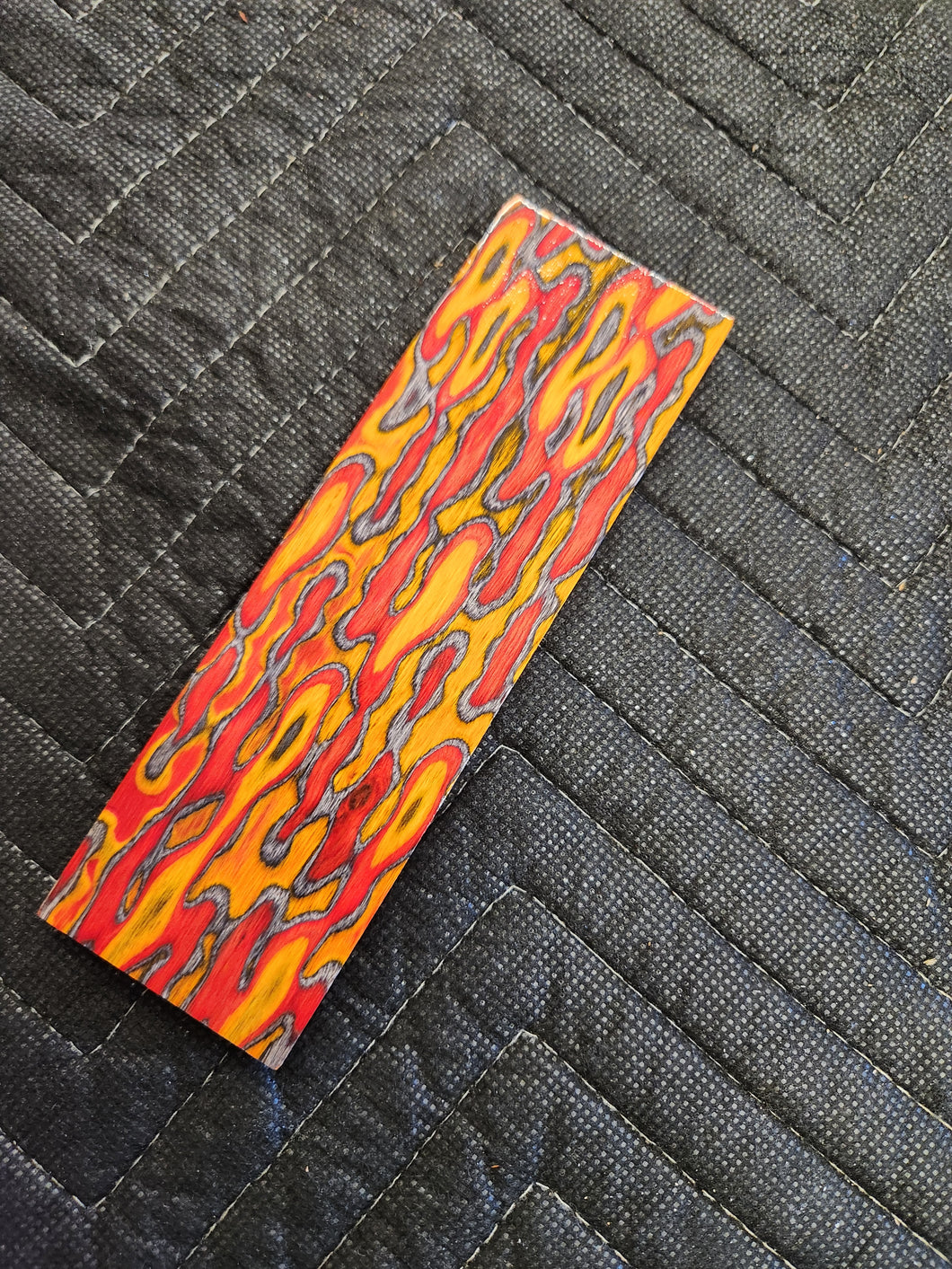 Spectraply Firehouse knife scale