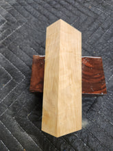 Horse Chestnut Curly Knife Scale