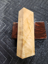 Horse Chestnut Curly Knife Scale