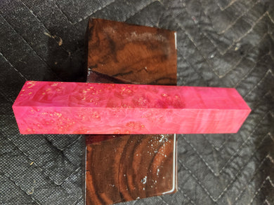 Stabilized Pen Blank Box Elder