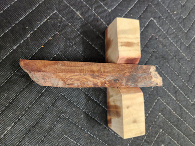 Honduras Rosewood Burl Pen Blank