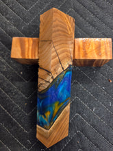 Russian Olive Knife Scale Hybrid