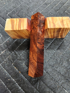 Honduras Rosewood Burl Pen Blank