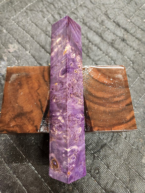 Stabilized Pen Blank Box Elder