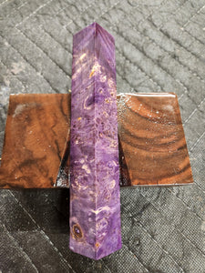 Stabilized Pen Blank Box Elder