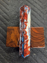 Blue Mahoe Hybrid Pen Blank