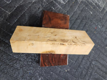 Horse Chestnut Curly Knife Scale