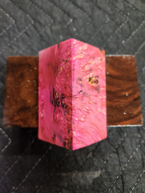 Stabilized Box Elder Burl Bottlestopper
