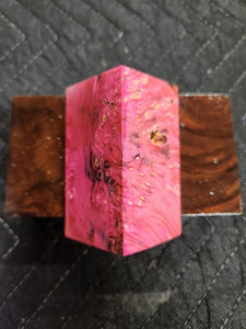 Stabilized Box Elder Burl Bottlestopper