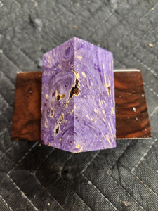 Stabilized Box Elder Burl Bottlestopper