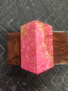 Stabilized Box Elder Burl Bottlestopper