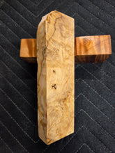 Box Elder Knife Scale Stabilized