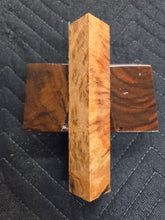 Yellow Box Burl Pen Blank