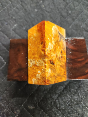 Stabilized Box Elder Burl Bottlestopper