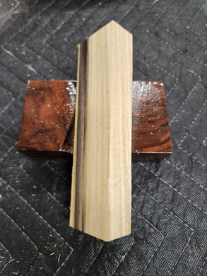 Blue Mahoe Knife Scale
