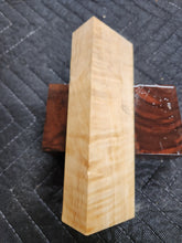 Horse Chestnut Curly Knife Scale