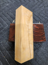 Horse Chestnut Curly Knife Scale