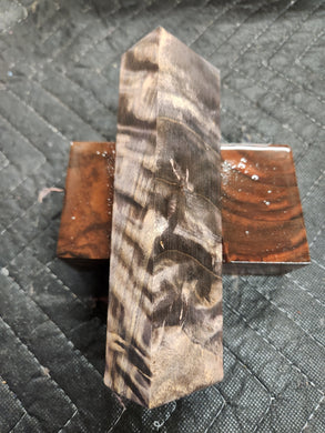 Stabilized Cottonwood Knife Scale