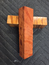 Blue Gum Figured Knife Scale