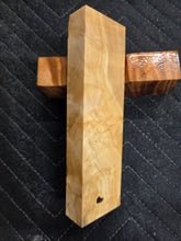 Box Elder Knife Scale Stabilized