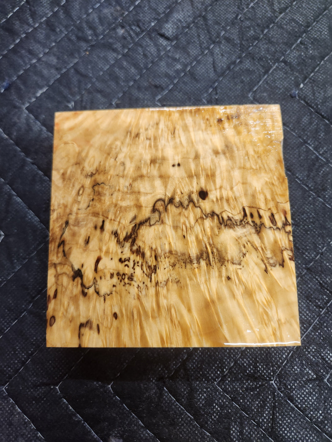 Stabilized Box Elder Burl Turkey Pot