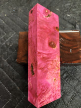 Stabilized Box Elder Burl Knife Scale