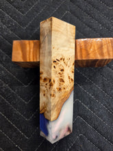 Poplar Burl Knife Scale Hybrid