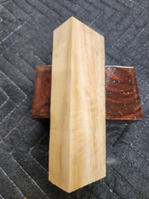 Horse Chestnut Curly Knife Scale