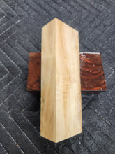 Horse Chestnut Curly Knife Scale