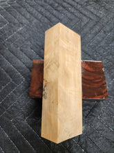 Horse Chestnut Curly Knife Scale