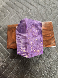 Stabilized Box Elder Burl Bottlestopper