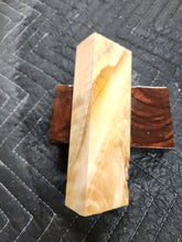 Horse Chestnut Curly Knife Scale