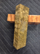 Box Elder Knife Scale Stabilized