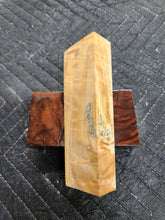 Horse Chestnut Curly Knife Scale