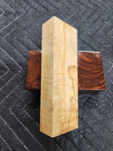 Horse Chestnut Curly Knife Scale