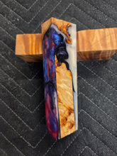 Poplar Burl Knife Scale Hybrid