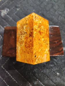 Stabilized Box Elder Burl Bottlestopper