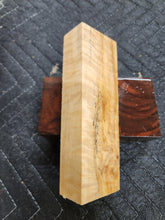Horse Chestnut Curly Knife Scale