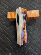 Poplar Burl Knife Scale Hybrid