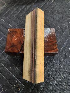 Blue Mahoe Knife Scale