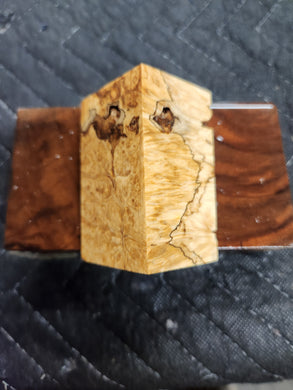 Stabilized Box Elder Burl Bottlestopper